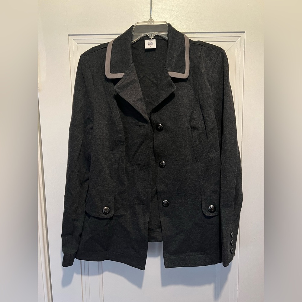 Cabi Gray Ponte Blazer